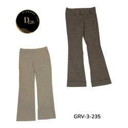 Y2K Style Poly Pants – Clean & Versatile Look (GRV..