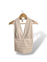 アップサイクル Y2K ホルタートップ