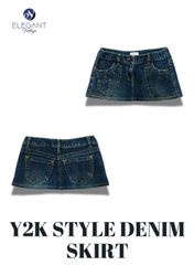 UPCYCLED Style Denim Skirts - EVR0248
