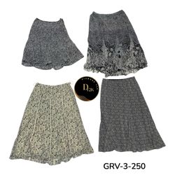 Y2K Mix Poly Skirt – Vintage 2000s Style (GRV-3-25..