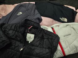 TNF Columbia & Moncler Puffers