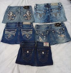 CR7102 Upcycled Mixed Branded Skirts