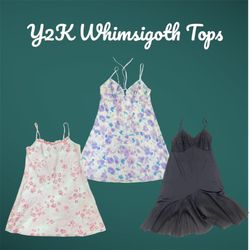 Y2K Whimsigoth Tops - (28/03)