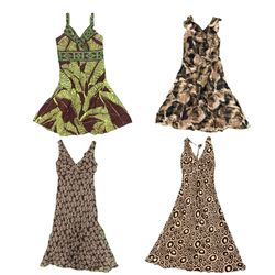 Y2K Earthy Tone Vibe Maxi Dress RW-1716