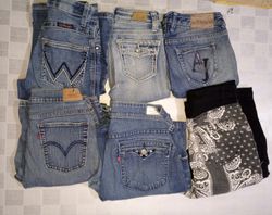 DIESEL AND OTHER BRAND JEANS (MR869)