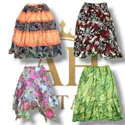Y2K poly skirt
