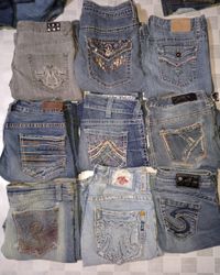 SILVER AND OTHER BRAND JEANS (MR887)
