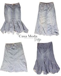 2703-3 Y2K Saias Maxi de Denim 8Pcs