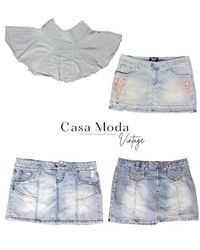 2703-9 Saias Mini Jeans Sexy 8Pcs
