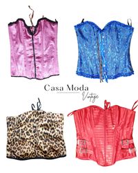 2703-10 Era da Garota Quente Corsets 11Pcs