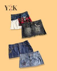 Y2K Denim Mini Skirt Bundle (Yv-644)