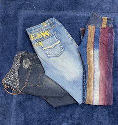 Y2K Embellished/Embroidered Jeans [TD-374]