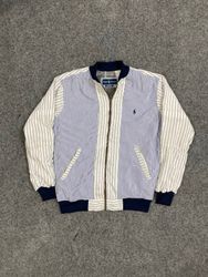 Upcycle Polo Harrington Jackets
