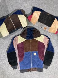 Upcycle Carhartt Corduroy Hoodie
