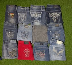 VIGOSS AND OTHER MIX BRANDS MINI SKIRTS (C 102)
