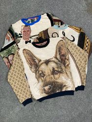 Upcycle Tapestry Sweater