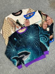 Upcycle Tapestry Blanket Sweater