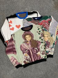 Upcycle Tapestry Sweater