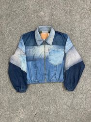 Upcycle Levi’s Crop Jacket