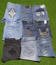 VIGOSS AND OTHER MIX BRANDS MINI SHORTS (C 105)