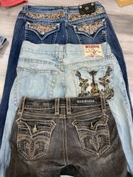 MissMe/True Religion/Rock Revival Jeans-26pcs- C 0..