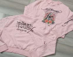 ED Hardy Women Crop Sweatshirts