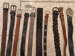 Vintage Leather Belts 007