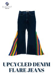 UPCYCLED Denim Flared Jeans - EVR0257