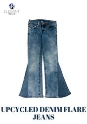 UPCYCLED Denim Flared Jeans - EVR0261