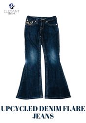 UPCYCLED Denim Flared Jeans - EVR0262
