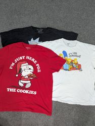 ZV2130 Cartoon Print T-Shirts