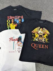 ZV2131 Music Print T-Shirts