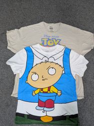 CRZ2134 Cartoon Print T-Shirts