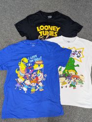 CRZ2140 Cartoon Print T-Shirts