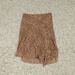 Y2K POLY SKIRTS (BROWN) - BUNDLE 11
