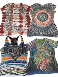 Y2K Printed Baby Tees | V-T398