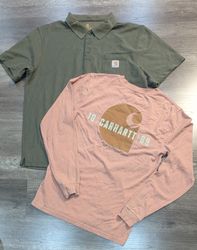 4648 - Carhartt Long and Half Sleeves T-Shirts