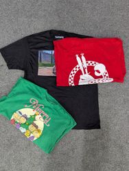 ZV2141 Cartoon Print T-Shirts