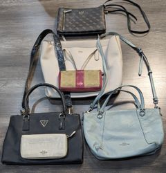 4649 - Guess and Coach Clutch,Sling Bag and Hand B..