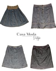 2803-5 Denim Midi skirts 10Pcs