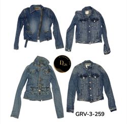 Vintage Denim Jacket – Classic Blue Wash Streetwea..