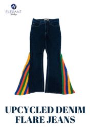 UPCYCLED Denim Flared Jeans - EVR0257