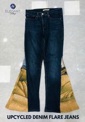 UPCYCLED Denim Flared Jeans - EVR0258