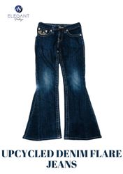 UPCYCLED Denim Flared Jeans - EVR0262