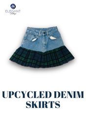 UPCYCLED Denim Skirts - EVR0276