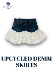 UPCYCLED Denim Skirts - EVR0284