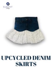 UPCYCLED Denim Skirts - EVR0286