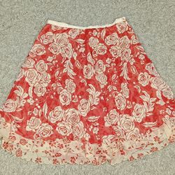 Y2K POLY SKIRTS (RED) - BUNDLE 25
