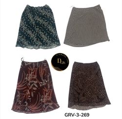 Authentic Y2K Poly Skirt – Vintage 2000s Aesthetic..