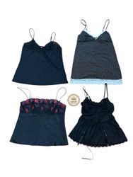 Y2K Black Tops 15 pcs 702